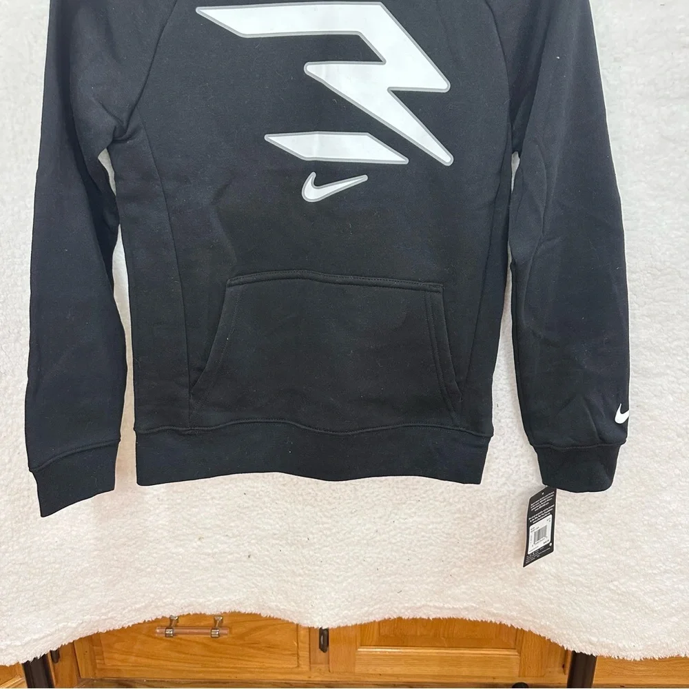 Boys Black Nike Sweatshirt Hoodie